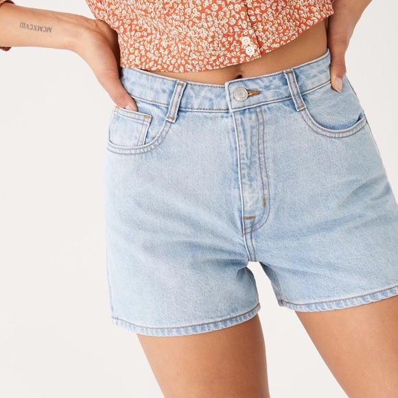 Frank & Oak Pants - Frank & Oak Denim Shorts
